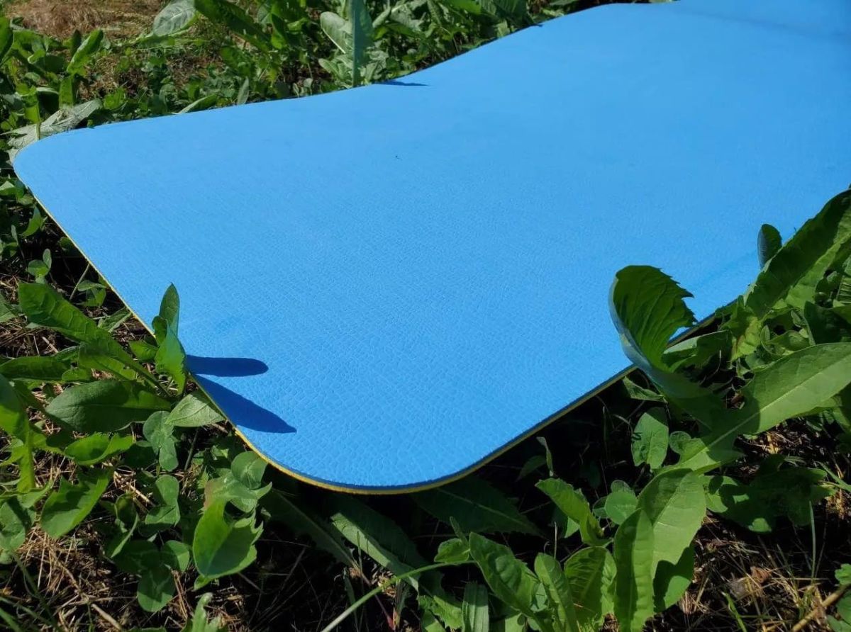 Килимок спортивний, каремат EVA-LINE 1850*550*4,5 різнокольоровий