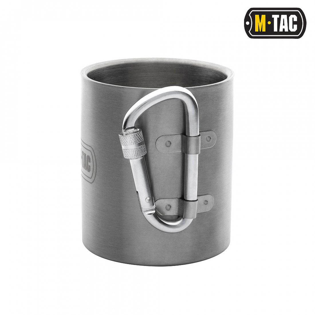 Термокружка M-Tac з карабіном нержавійка