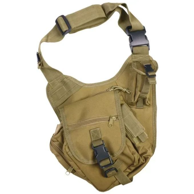 Сумка на плече KOMBAT UK Tactical Shoulder Bag койот 7л