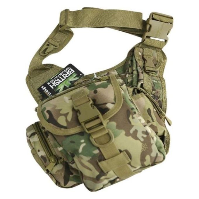 Сумка на плече KOMBAT UK Tactical Shoulder Bag мультікам Uni