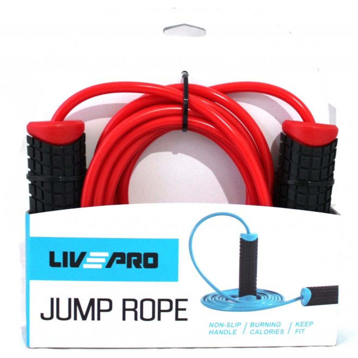 Скакалка LivePro PVC  JUMPROPE 275x0.6 см
