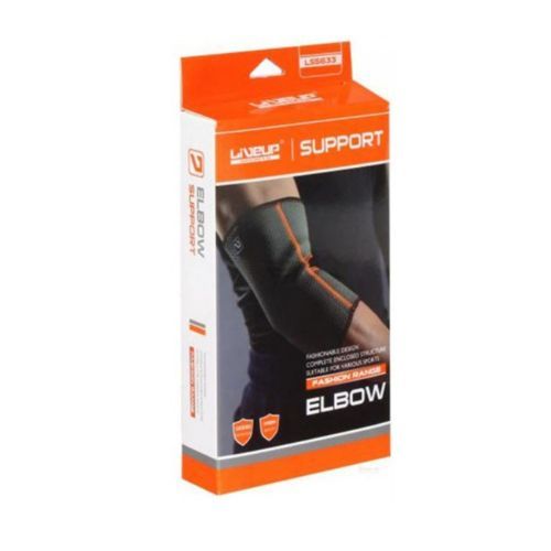 Фіксатор ліктя LiveUp ELBOW SUPPORT S/M зелений