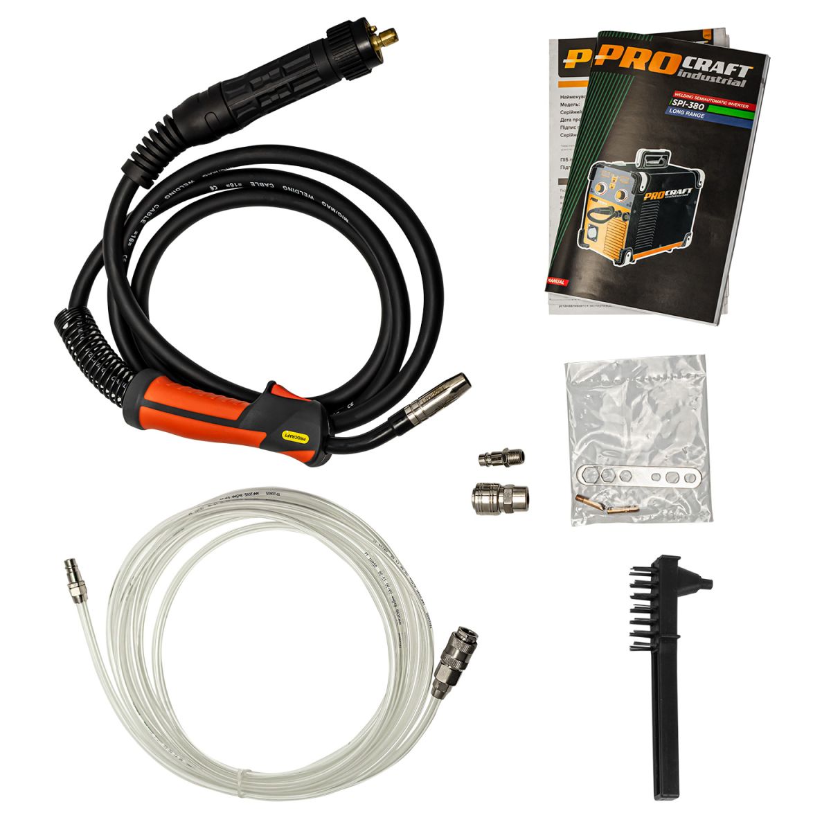Інверторний зварювальний напівавтомат Procraft industrial SPI380 Long Range