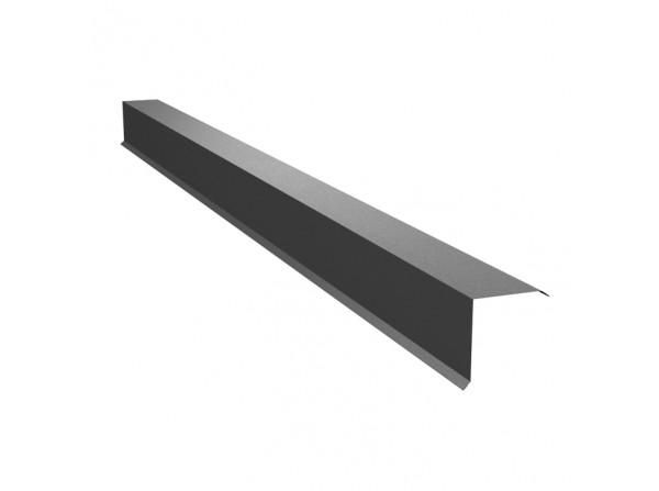 Спецпланка оц. RAL 9005 (Чорний матовий), 2м;