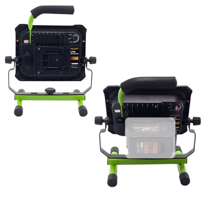 Акумуляторний ліхтар Procraft LP20 (без АКБ та ЗП)