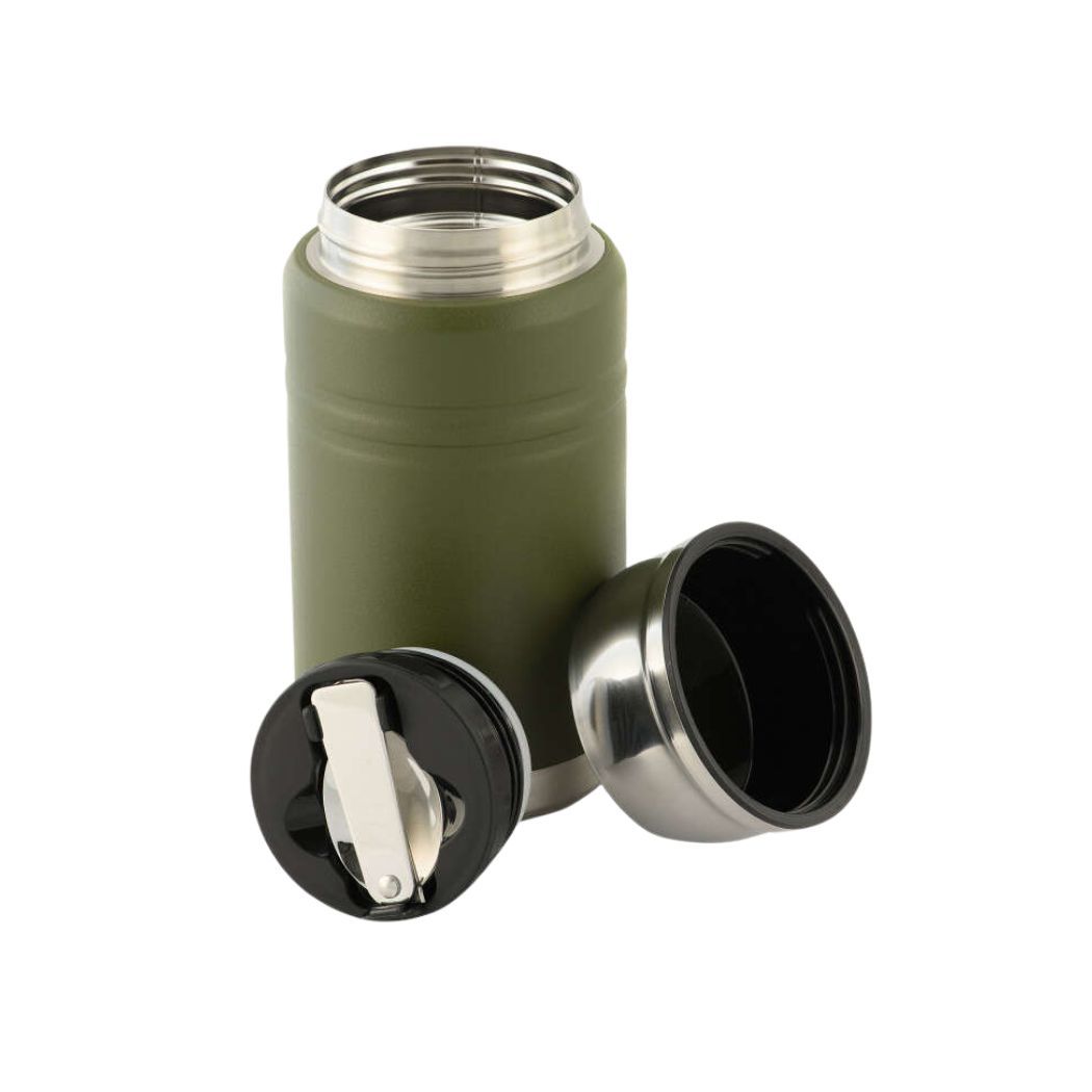 M-Tac термос 750 мл зі складаною ложкою