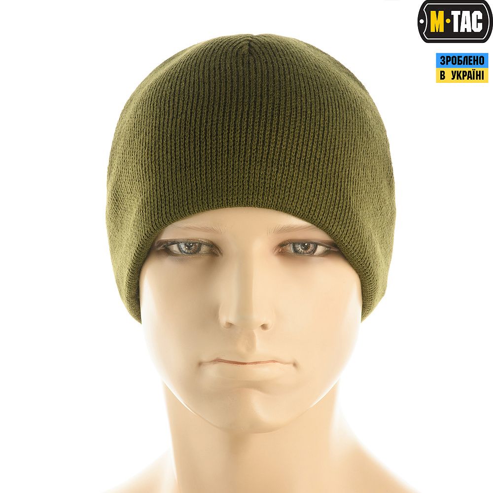 Шапка M-Tac акрил/фліс олива (р.L/XL)