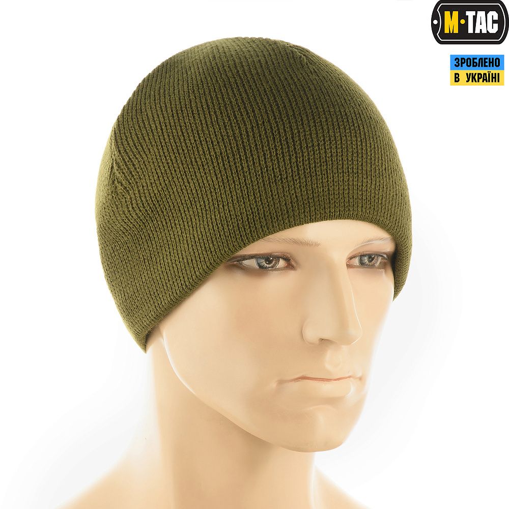 Шапка M-Tac акрил/фліс олива (р.L/XL)