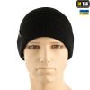 Шапка M-Tac тонка в'язка 100% акрил чорна (р.L/XL)