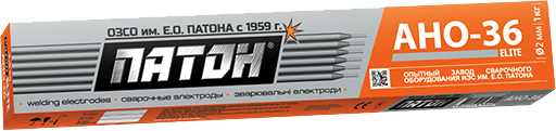 Електрод АНО-36 ELITE 4.0мм 2.5кг Патон