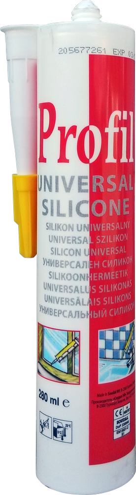 Герметик силік. унів. PROFIL прозорий 270мл