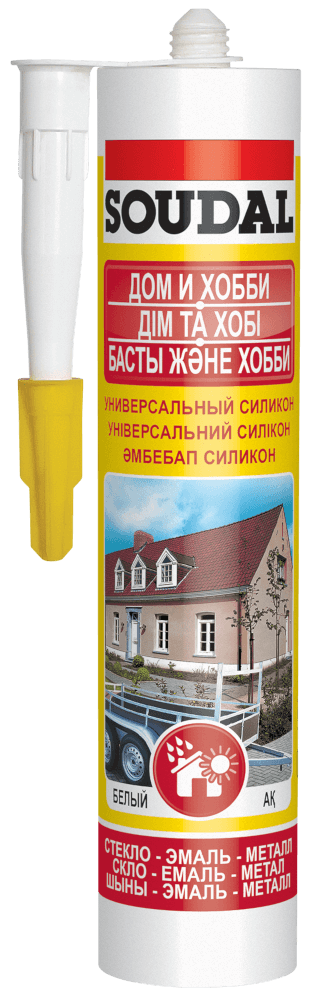 Герметик силікон. унів. бежевий 280мл