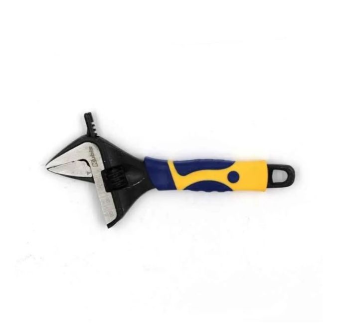 Ключ розвідний з тонкими губками 200 мм, 0-38 мм, CrV, фосфатирований, ТМ Kubis