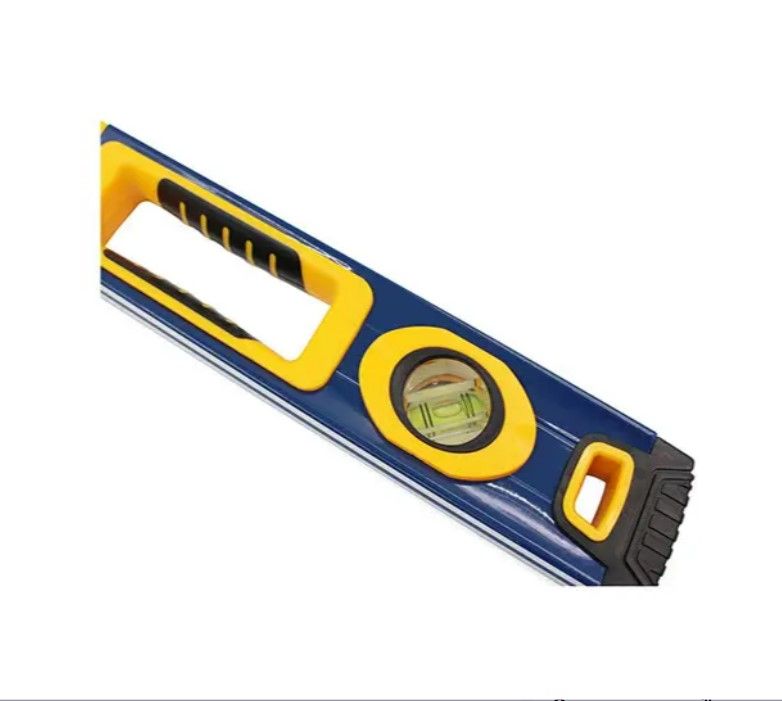 Рівень будівельний з ручками і магнітами 800 мм Eco, протиударний, точність 0,5 мм/м, ТМ ТМ Kubis