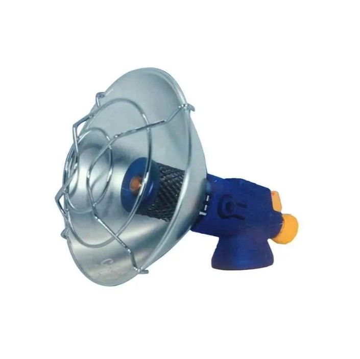 Газовий обігрівач 60 г/год, п'єзопідпал, різьбове з'єднання, вага 197 г, ТМ Kubis