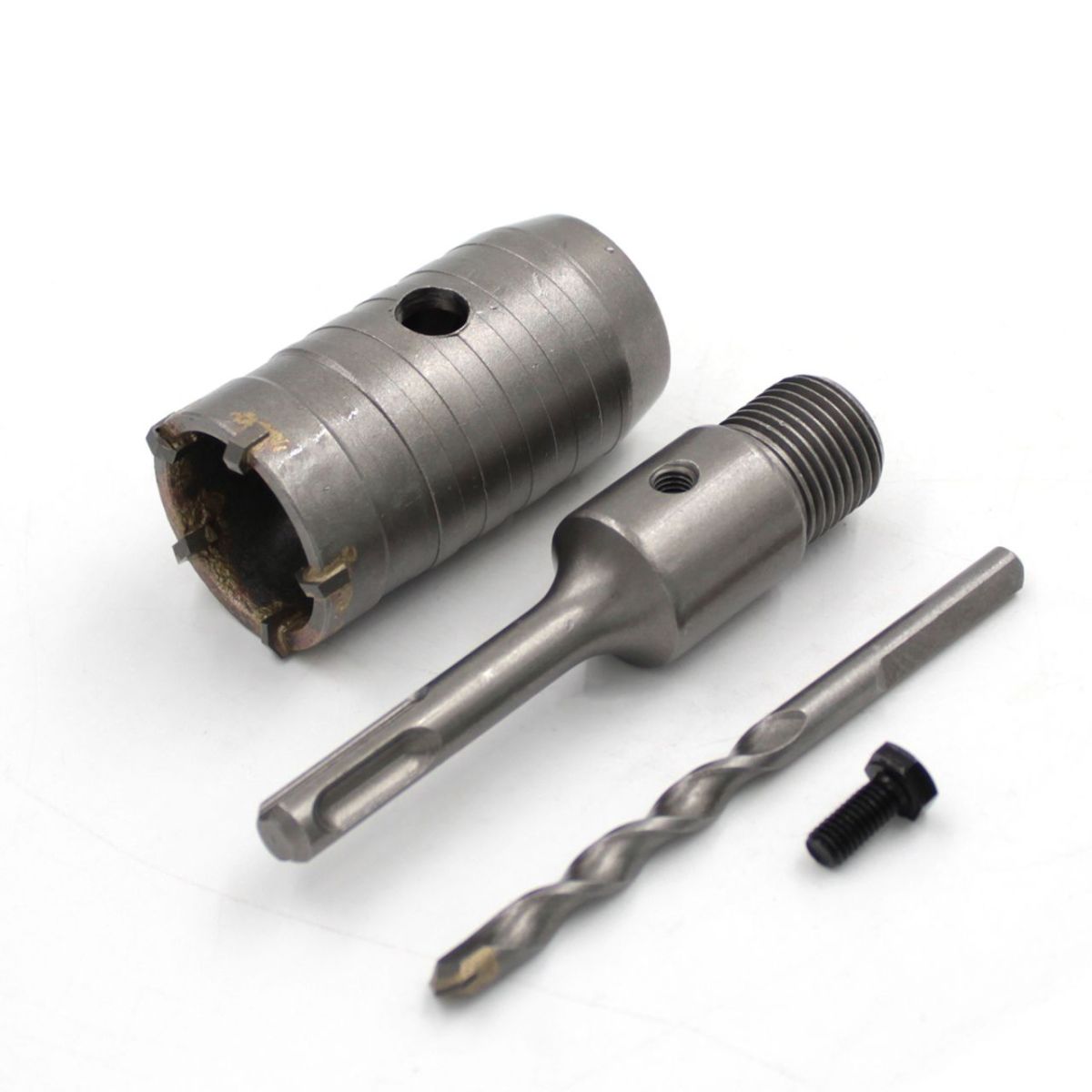 Свердло корончасте по бетону 50 мм, YG8C + перехідник SDS-Plus 22*110 мм, ТМ Kubis