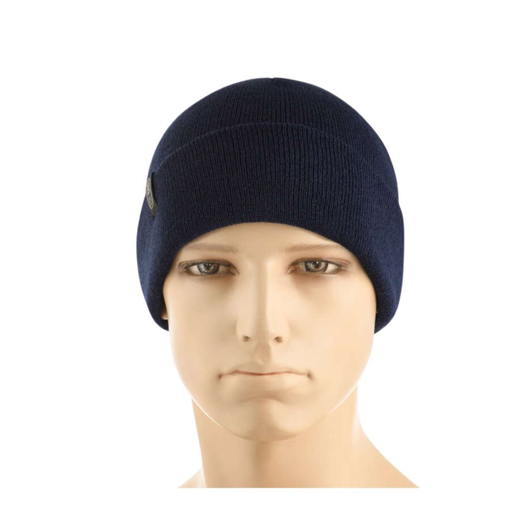 Шапка M-Tac тонка в'язка 100% акрил dark navy blue (р.L/XL)