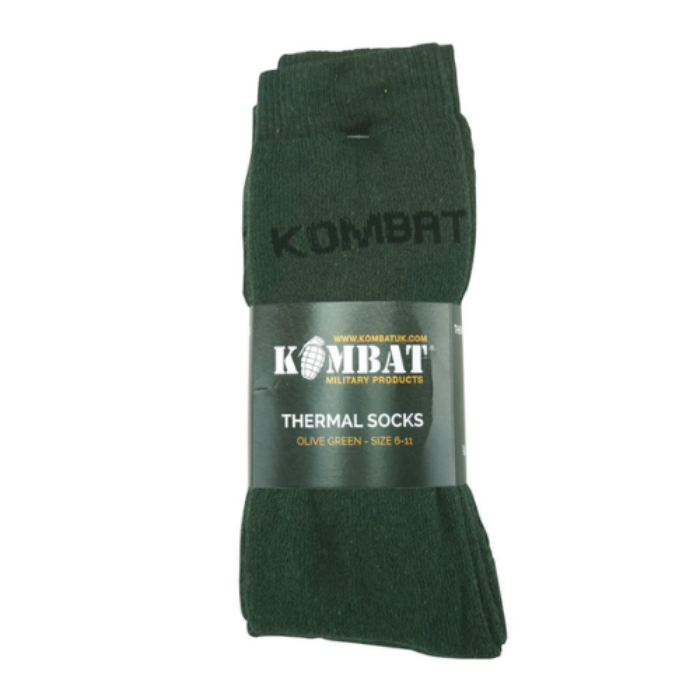 Термошкарпетки Kombat UK 3 пари олива (р.43-46), Розмір XL