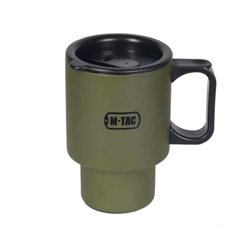 Термокружка M-Tac 450 мл з кришкою олива