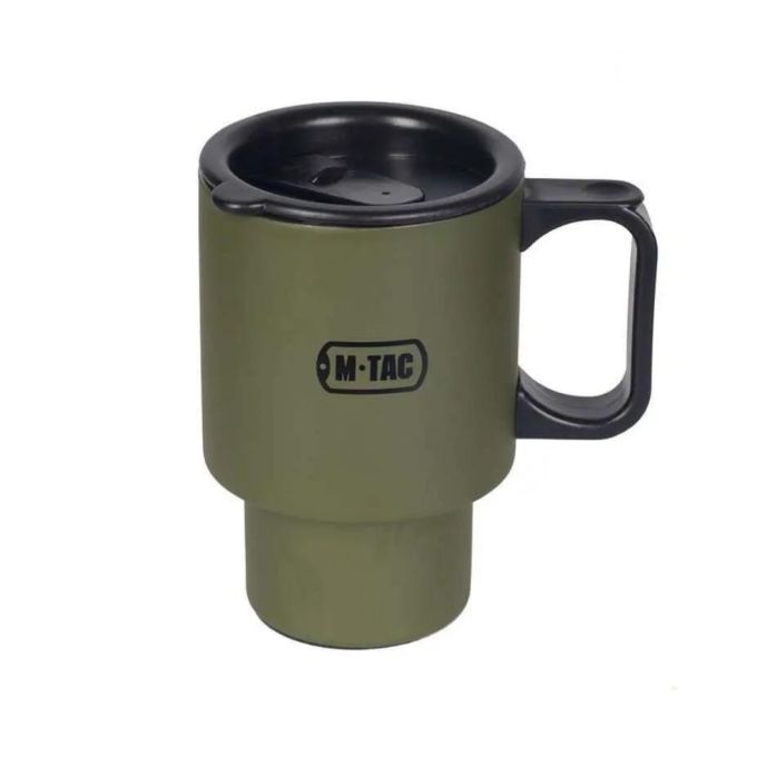 Термокружка M-Tac 450 мл з кришкою олива