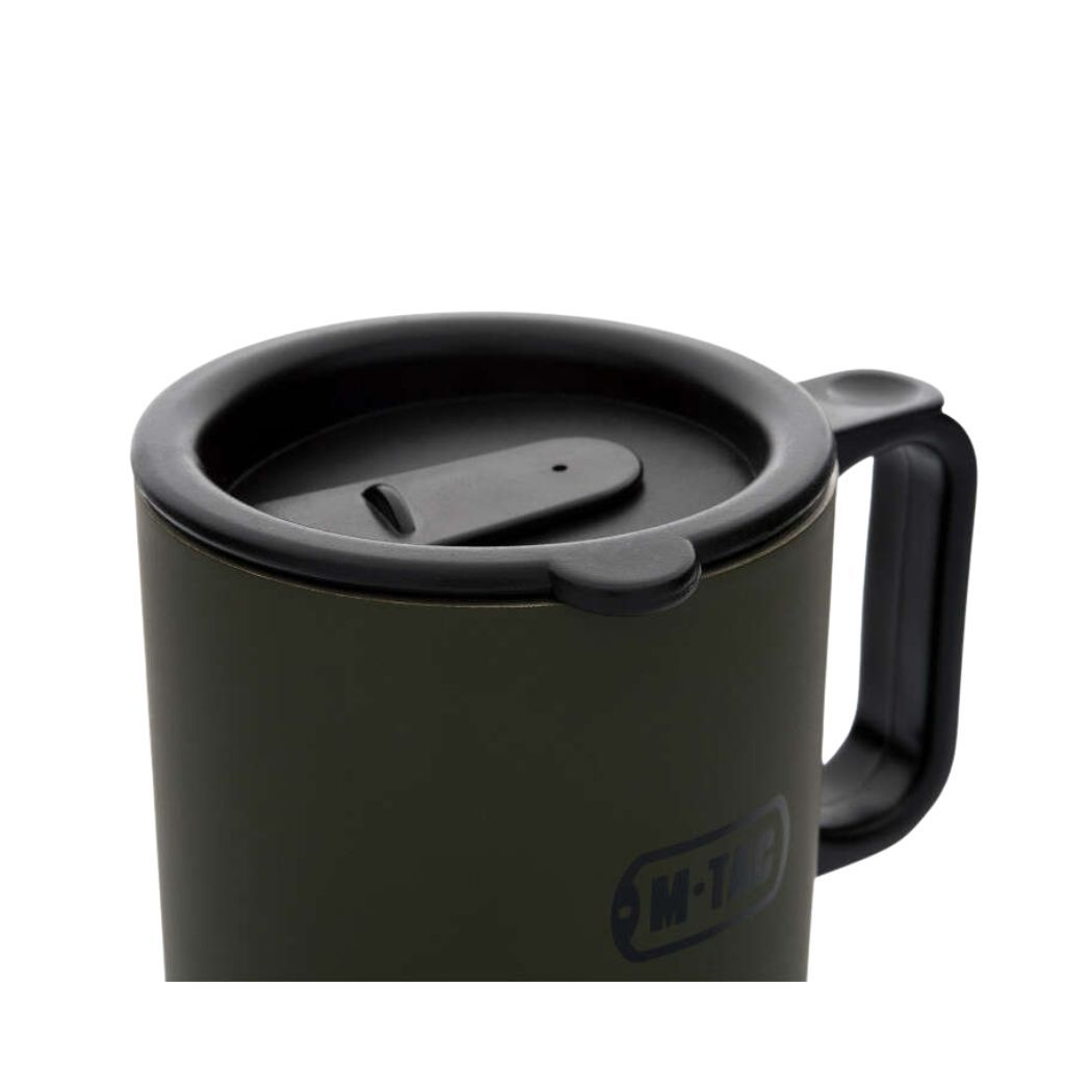 Термокружка M-Tac 450 мл з кришкою олива