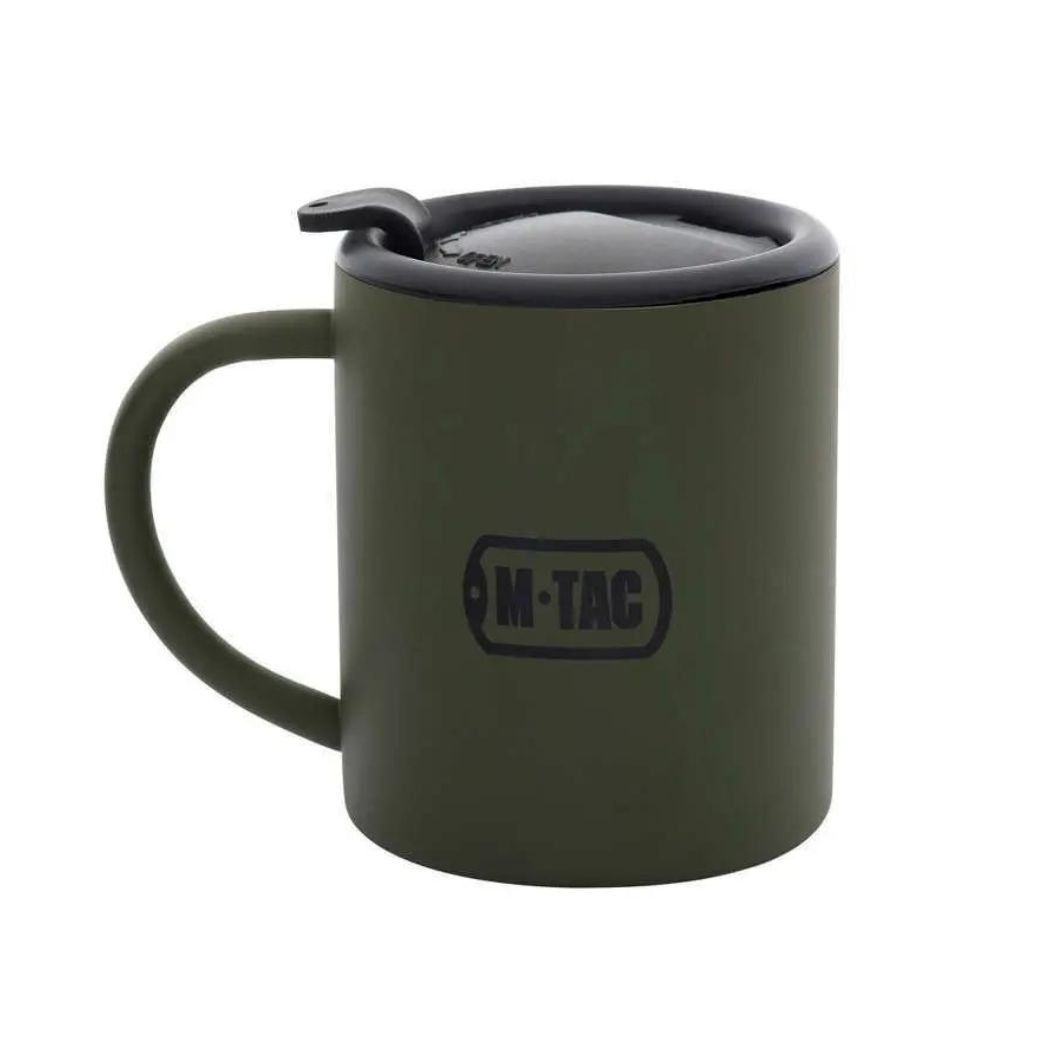 Термокружка M-Tac 280 мл з кришкою олива