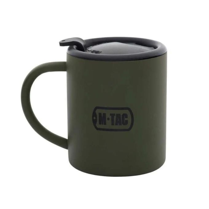 Термокружка M-Tac 280 мл з кришкою олива