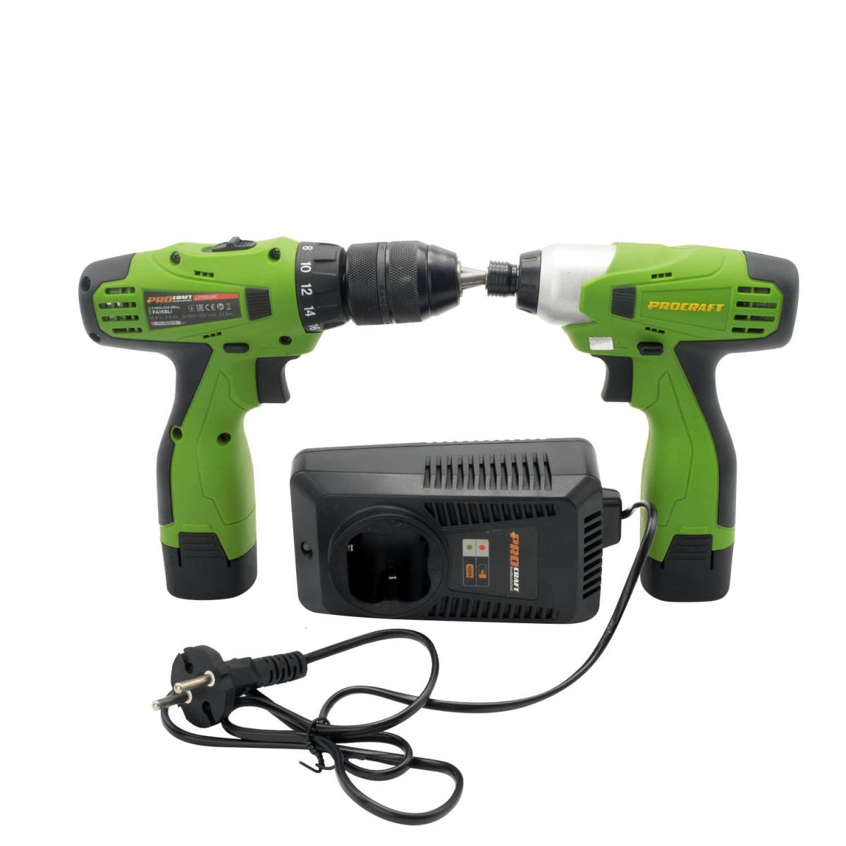 Набір акумуляторного інструменту Procraft Industrial РА168SET