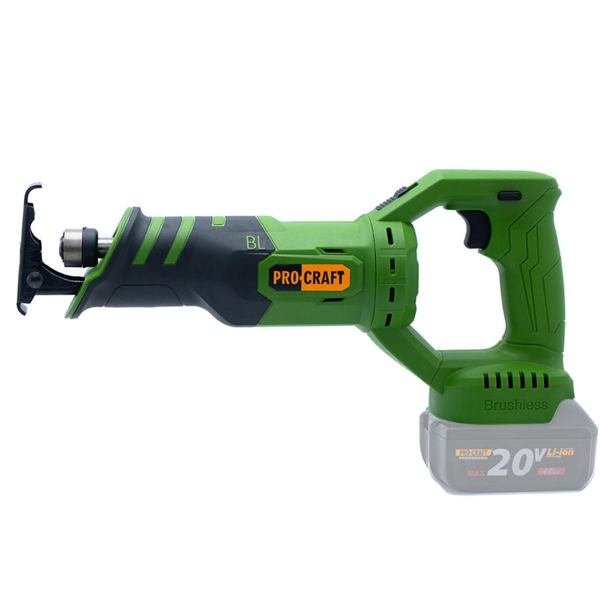 Перфоратор Procraft PHA22 + Шабельна пила Procraft PSS20 + 2 акб 20/4 + зп 20/1