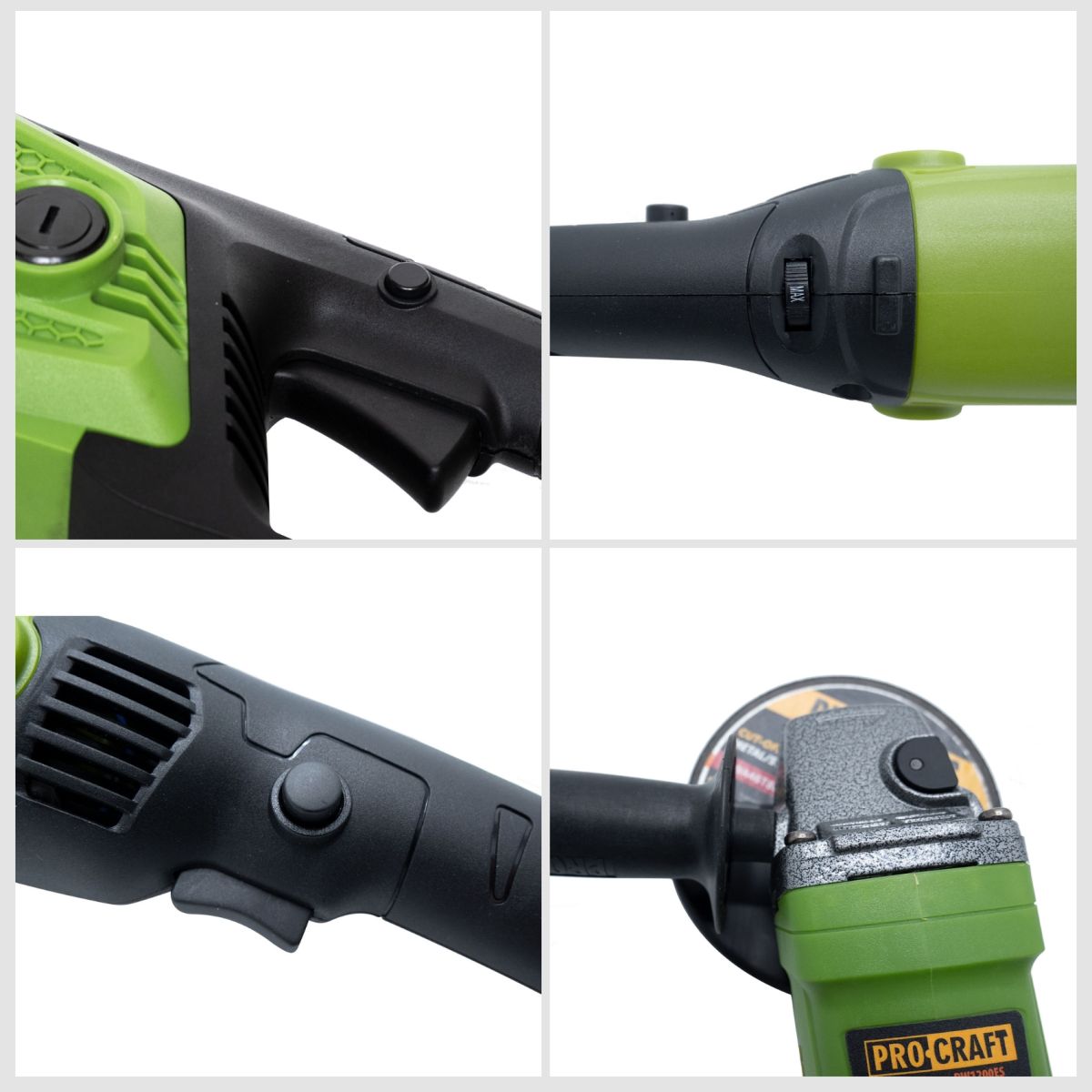 Кутошліфувальна машина Procraft PW1200ES 125 мм