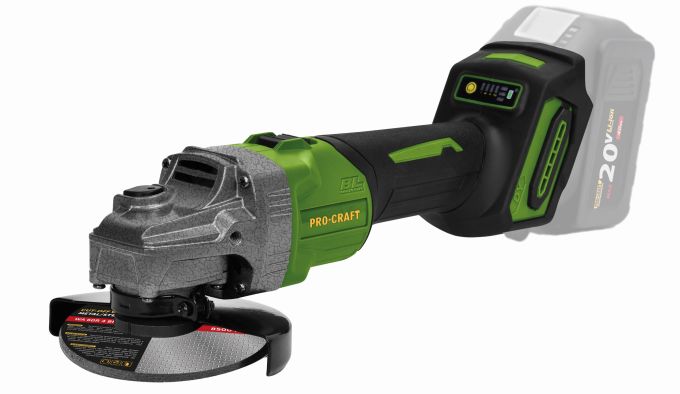 Акумуляторна болгарка Procraft PGA30 (без АКБ і ЗП)