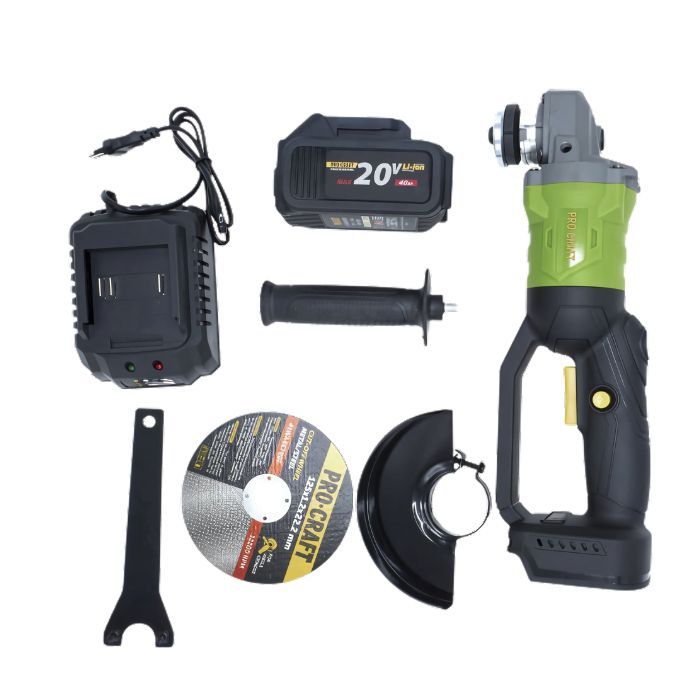 Акумуляторна болгарка Procraft PWA125 (1 акб 4Аг)