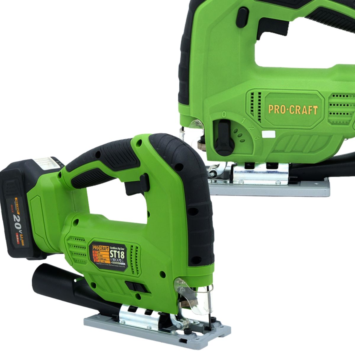 Акумуляторний лобзик Procraft ST18 (без акб та зп)
