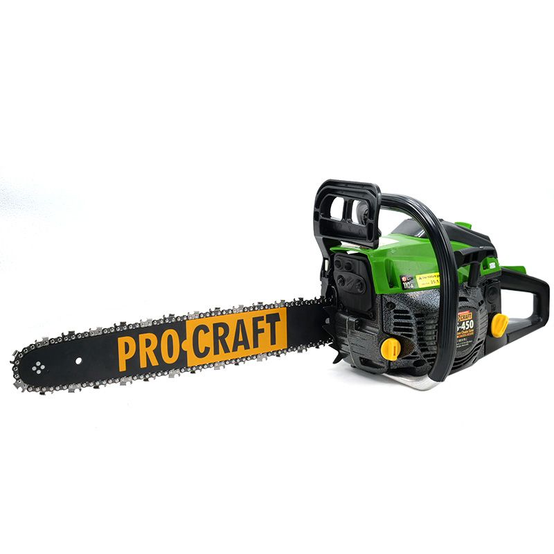 Бензопила Procraft GS450 + Олива 2T 1л +  Олива для ланцюга Procraft 1л