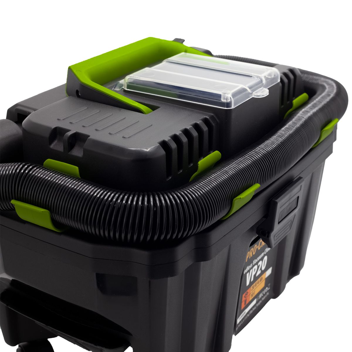 Акумуляторний будівельний пилосос Procraft VP20