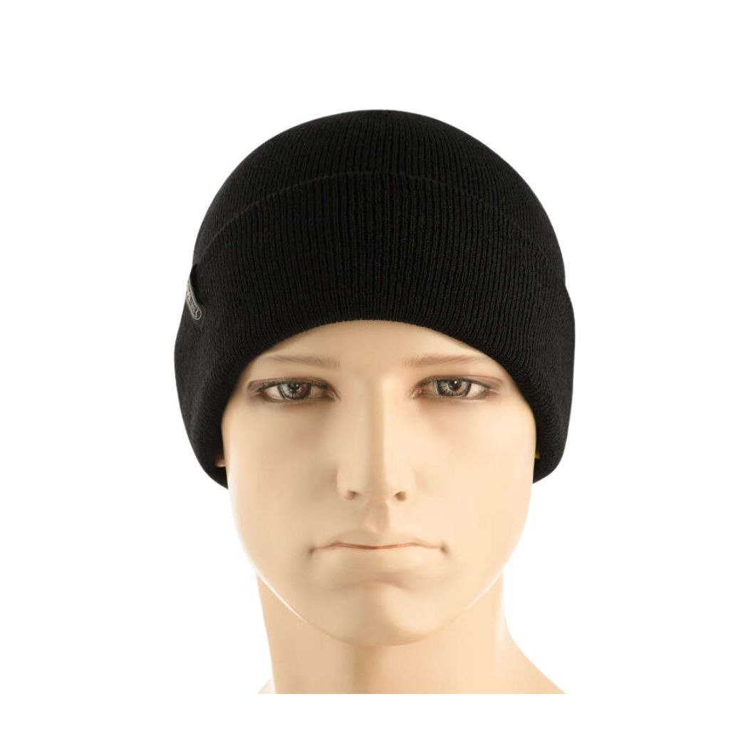 Шапка M-Tac тонка в'язка 100% акрил чорна (р.S/M)