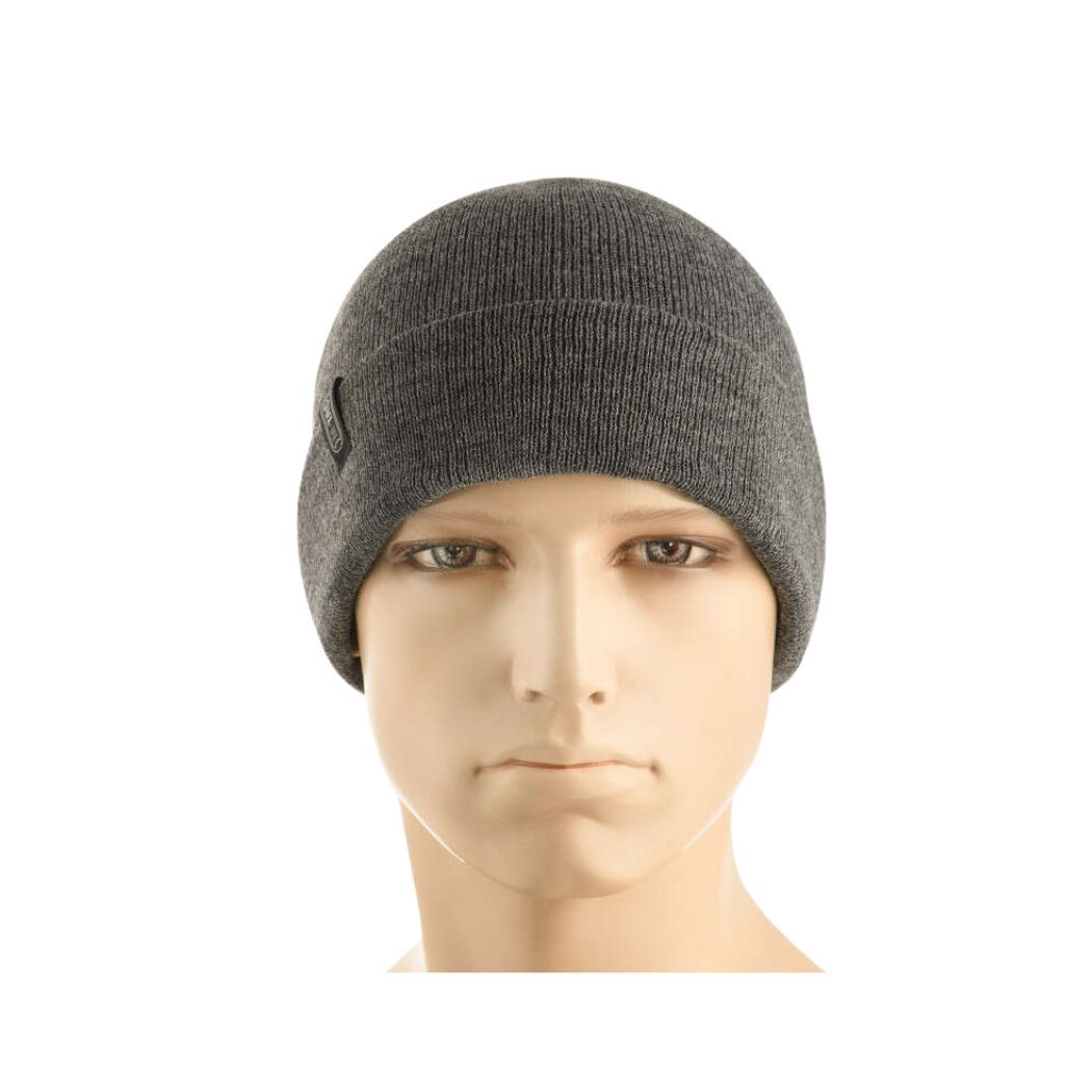 Шапка M-Tac тонка в'язка 100% акрил сіра (р.L/XL)