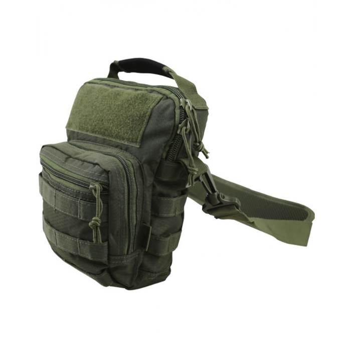 Сумка на плече  KOMBAT UK  Hex Stop Explorer Shoulder Bag  Оливковий  Uni