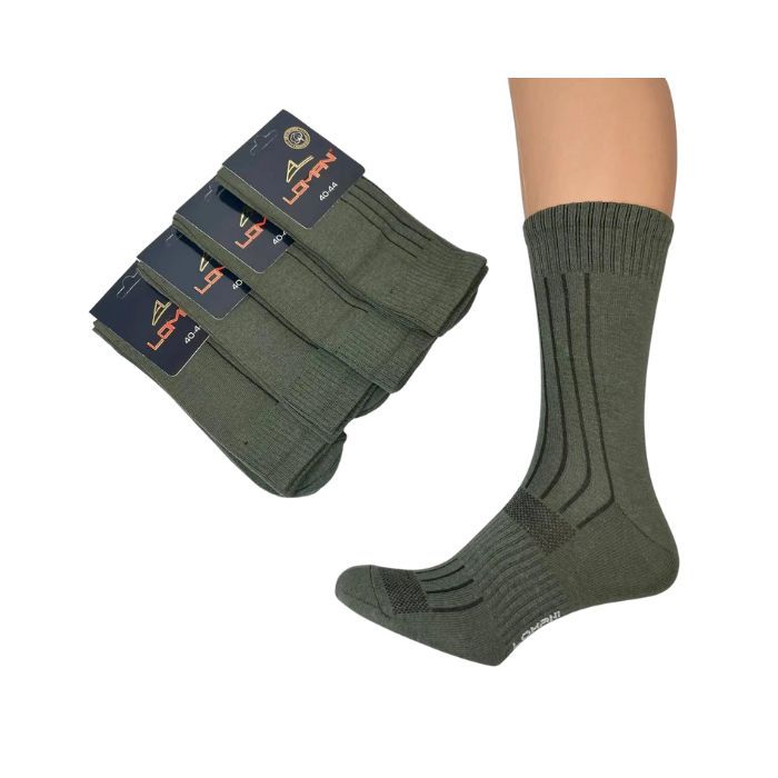 Шкарпетки Lomani олива, Розмір L