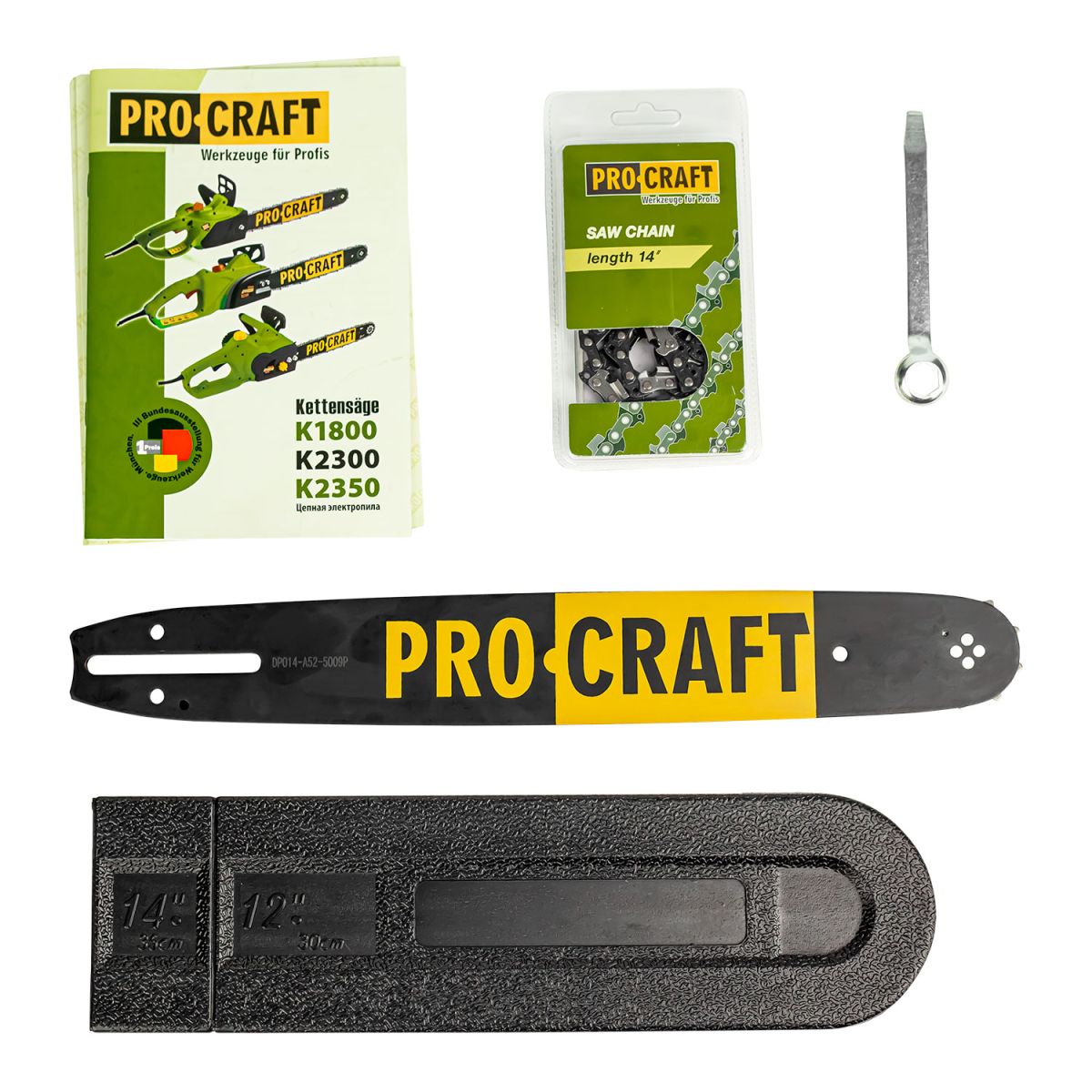 Ланцюгова пила Procraft K1800 бічна + Олива Procraft для ланцюга 1 л