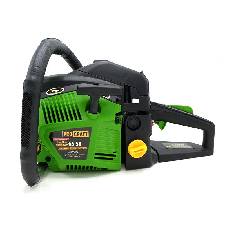 Бензопила Procraft GS50(1ш+л) + Олива 2T 1л + Олива для ланцюга Procraft 1л