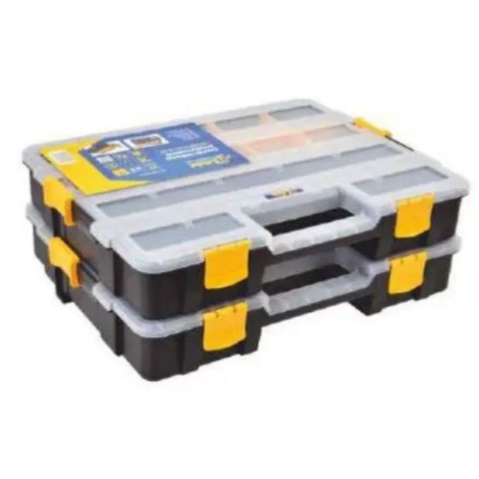 Організатор модульний 2 шт 17 осередків, 375*294*66 мм (14 3/4'), ТМ Kubis