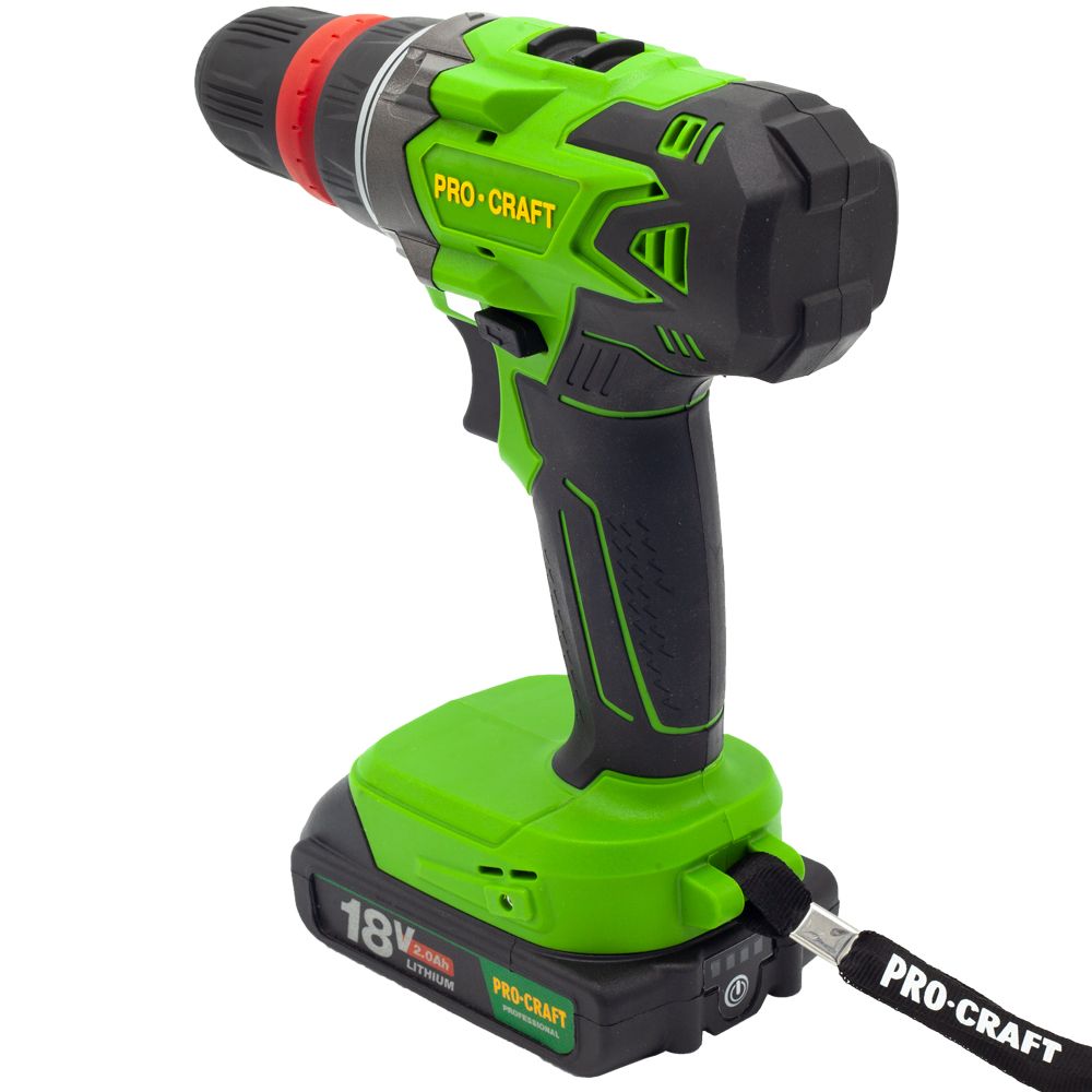 Шуруповерт Procraft PA18DFR + Акумуляторний ліхтар Procraft LP20