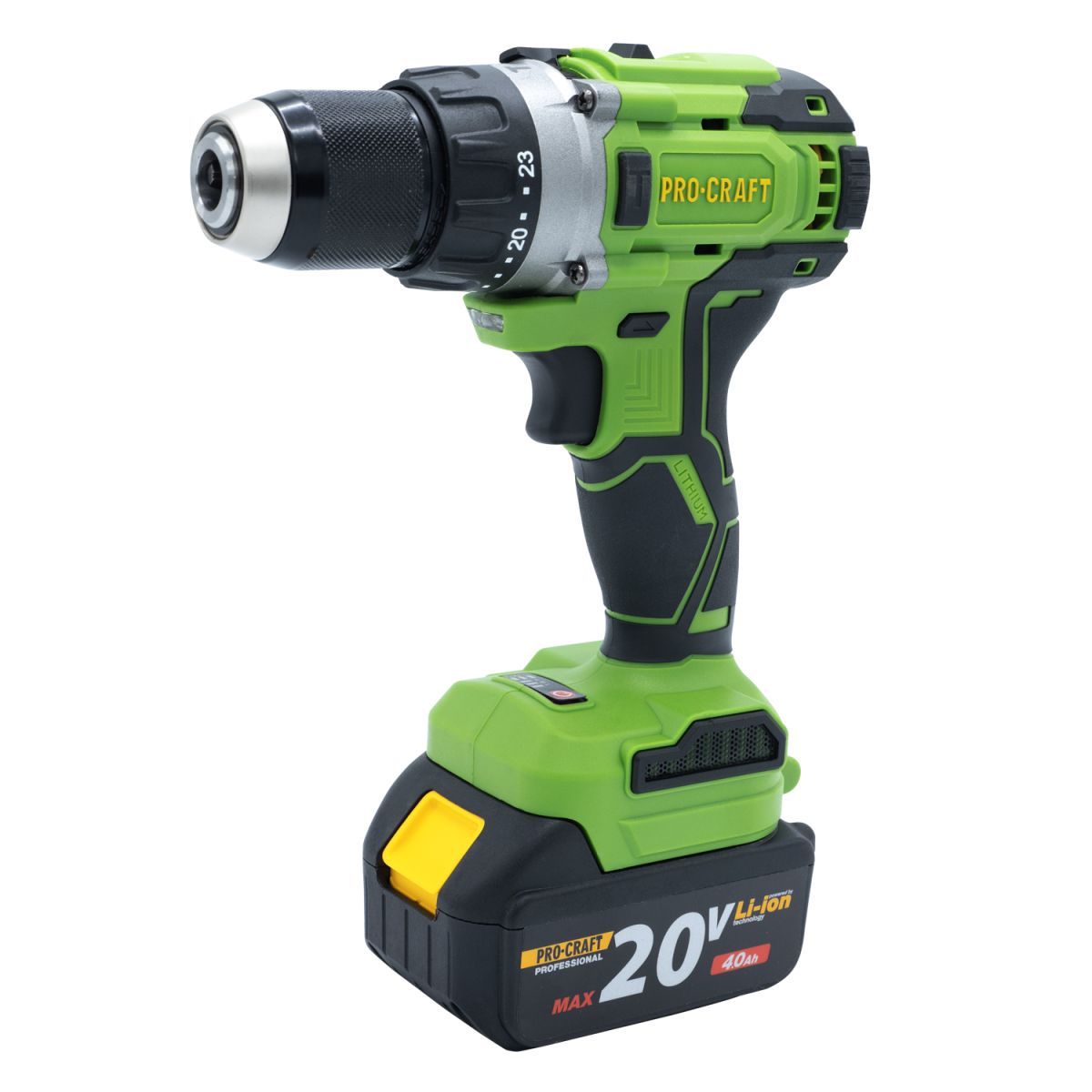 Шуруповерт Procraft PA21Li (з 1 акб та зп)