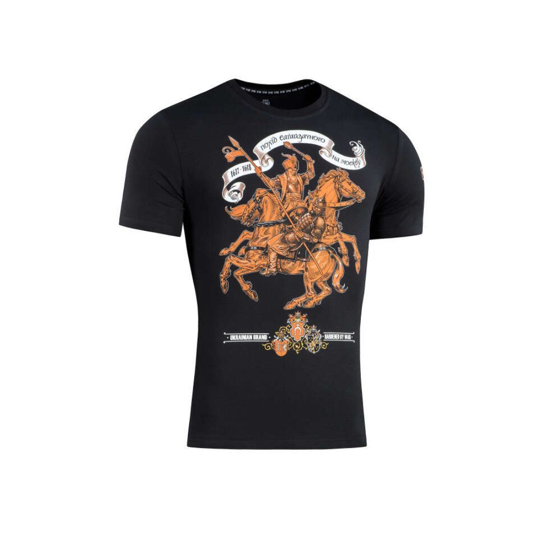 Футболка M-Tac Гетьман Сагайдачний Black, Розмір M