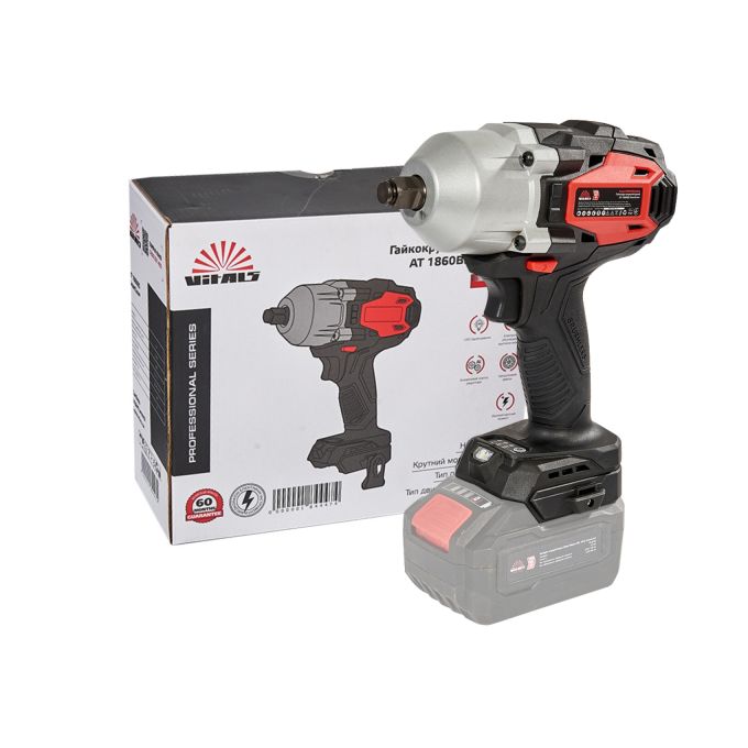 Гайкокрут акумуляторний Vitals Professional AT 1860 BS SmartLine+