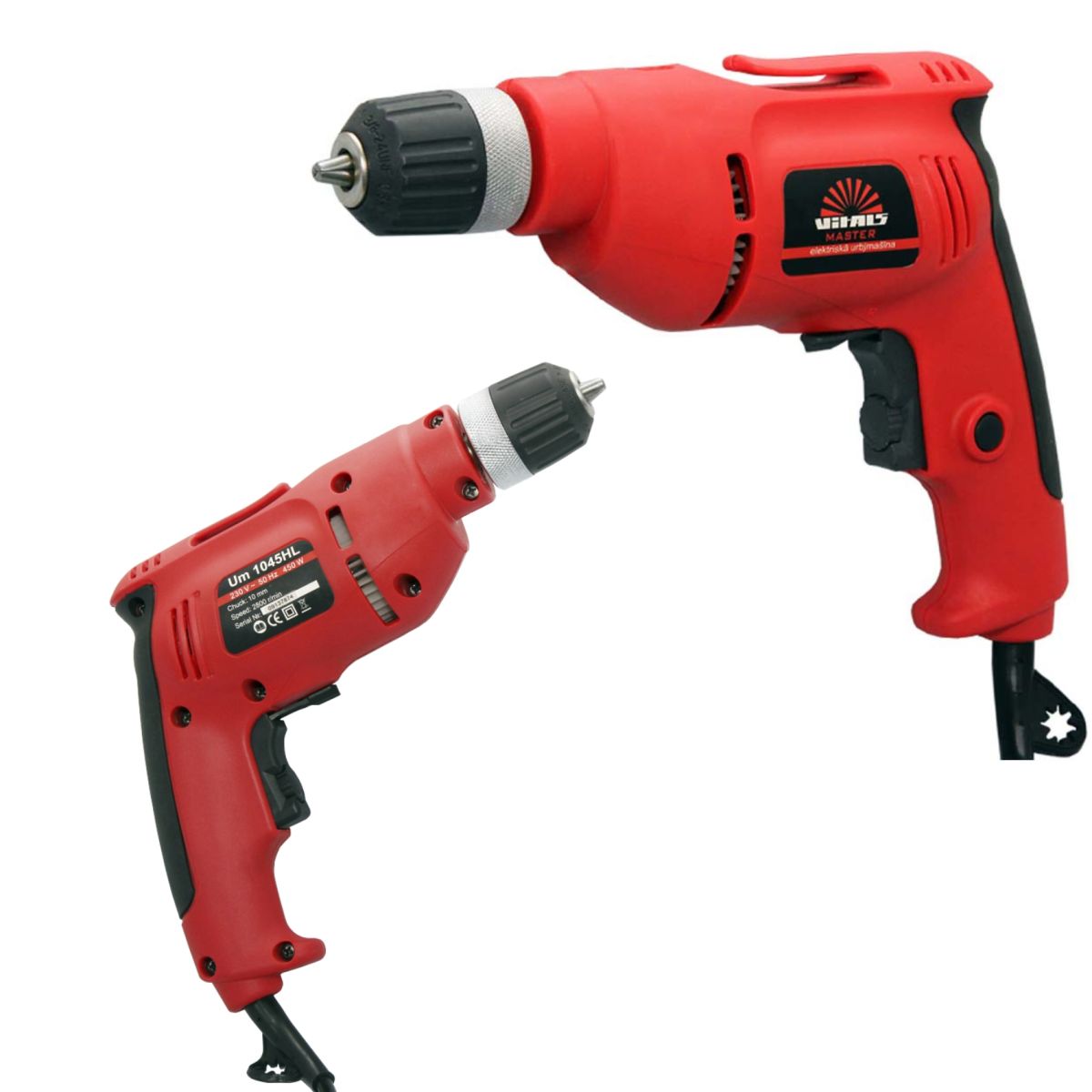 Дриль електричний Vitals Master Um 1045HL