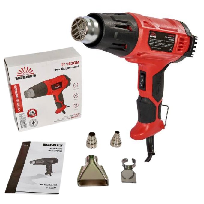Фен будівельний Vitals Tf 162GM
