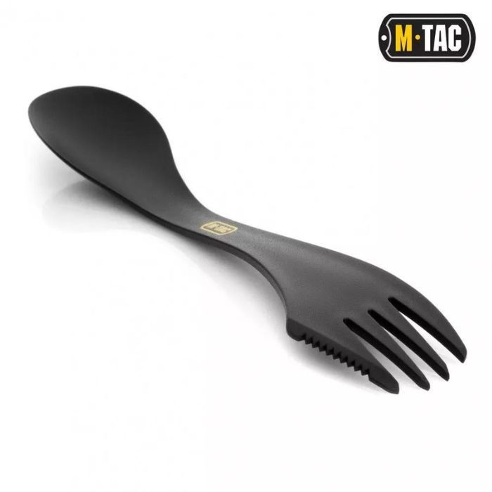 Столовий прибор M-Tac універсальний чорний