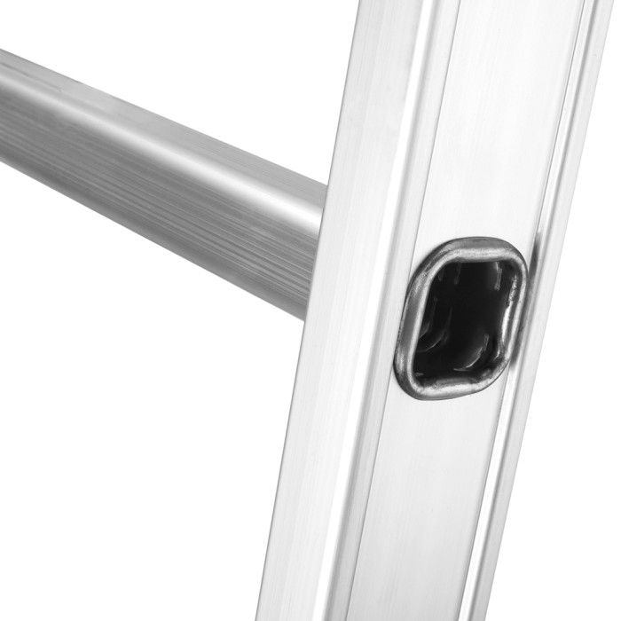 Драбина алюмінієва 3-х секційна BLUETOOLS (3х7 сходинок) (160-9004)